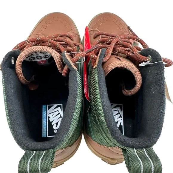 Vans SK8-HI MTE-1 Greeen/Gum Sneaker Men’s Size 7.5/ Women’s Size 9 - Picture 16 of 16